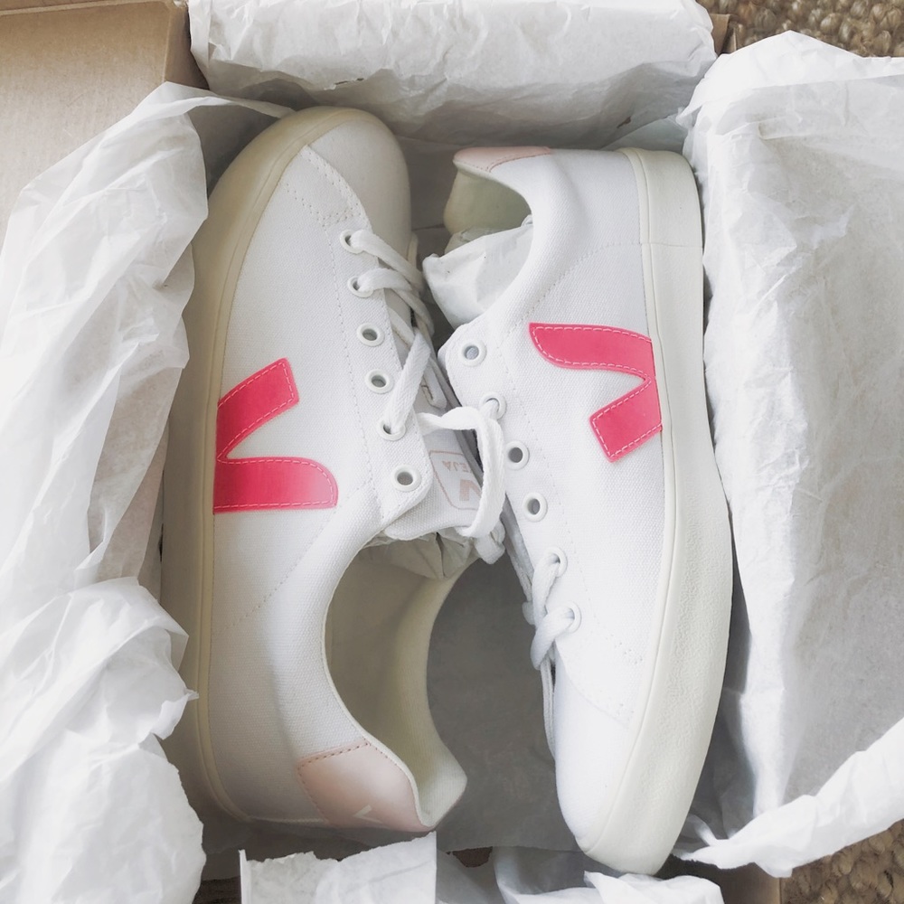 Brand New in Box. Veja White Sneaker